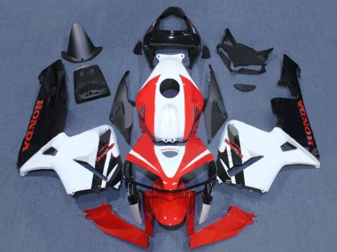 2005-2006 Black White Red Honda CBR600RR Motorcycle Fairings Canada