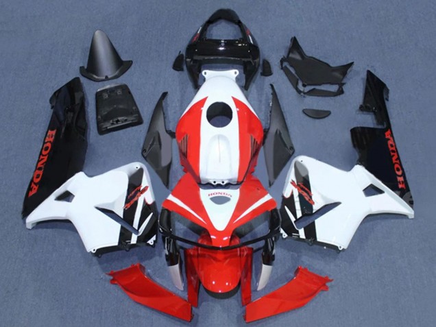 2005-2006 Black White Red Honda CBR600RR Motorcycle Fairings Canada