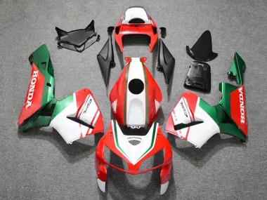 2005-2006 Matte Red White Green Honda CBR600RR Motorcycle Fairings Canada