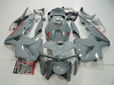 2005-2006 Nardo Grey Red Honda CBR600RR Motorcycle Fairings Canada