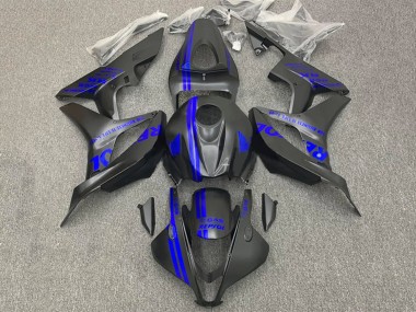 2007-2008 Blue Matte Black Repsol Honda CBR600RR Motorcycle Fairings Canada