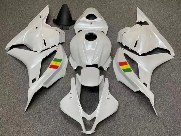 2007-2008 White Honda CBR600RR Motorcycle Fairings Canada