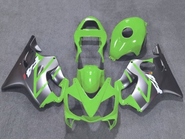 2001-2003 Silver Green Honda CBR600 F4i Motorcycle Fairings Canada