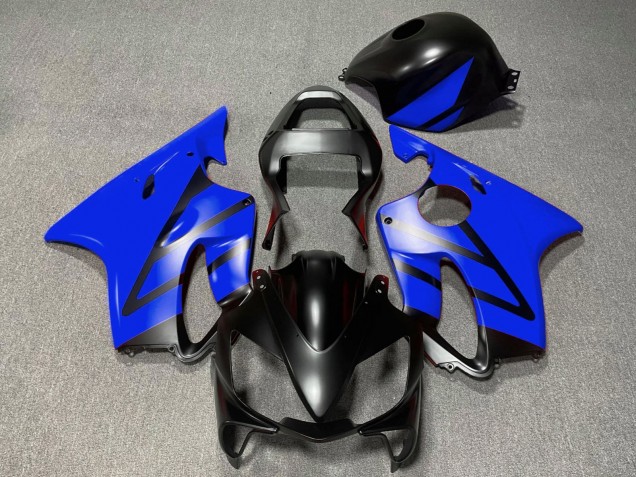 2001-2003 Blue Matte Black Honda CBR600 F4i Motorcycle Fairings Canada