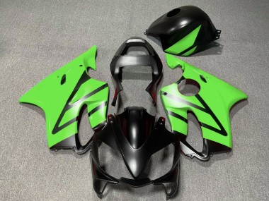 2001-2003 Green Matte Black Honda CBR600 F4i Motorcycle Fairings Canada