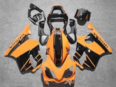 2001-2003 Orange Glossy Black Stripe Honda CBR600 F4i Motorcycle Fairings Canada
