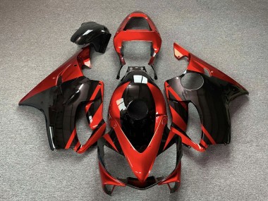 2001-2003 Red Glossy Black Honda CBR600 F4i Motorcycle Fairings Canada