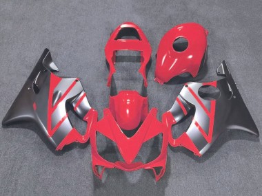 2001-2003 Silver Red Honda CBR600 F4i Motorcycle Fairing Canada