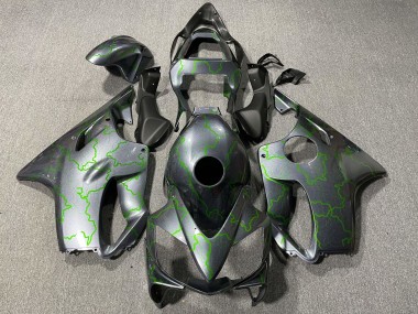 2001-2003 Silver Green Lightning Honda CBR600 F4i Motorcycle Fairings Canada