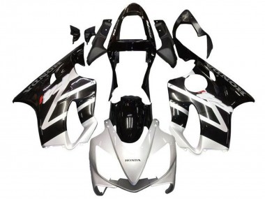 2001-2003 Silver Glossy Black Honda CBR600 F4i Motorcycle Fairings Canada