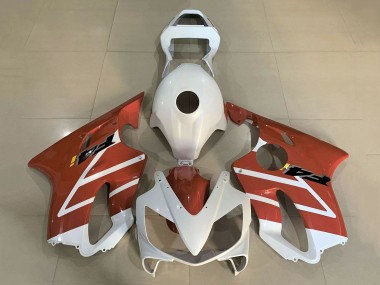 2001-2003 White Orange Honda CBR600 F4i Motorcycle Fairings Canada