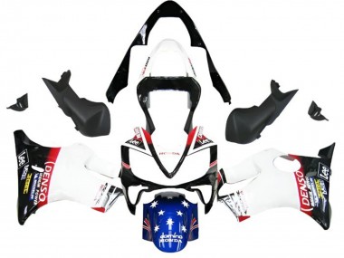 2001-2003 White Blue Red Glossy Black DENSO Star Honda CBR600 F4i Motorcycle Fairings Canada