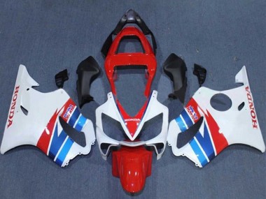 2001-2003 White Red Blue Honda CBR600 F4i Motorcycle Fairings Canada