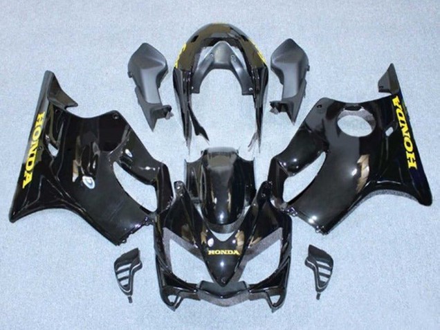 2004-2007 Glossy Black Gold Decals Honda CBR600 F4i Motorcycle Fairings Canada