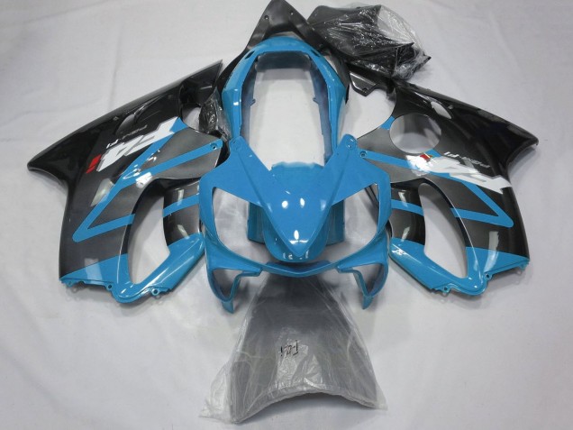 2004-2007 Light Blue Grey Glossy Black Honda CBR600 F4i Motorcycle Fairings Canada