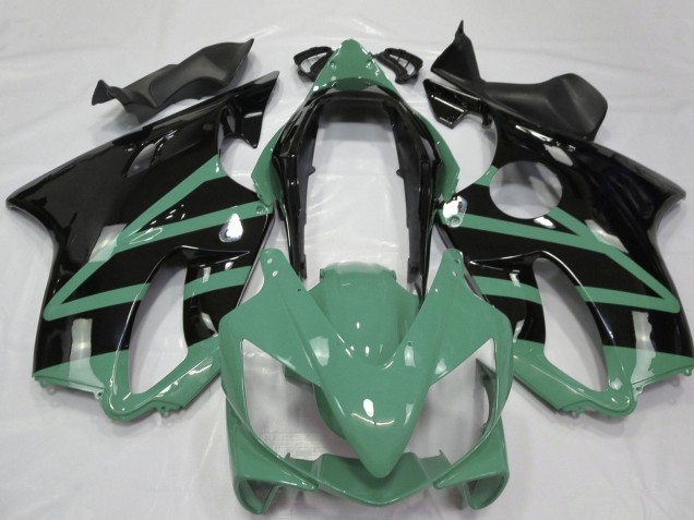 2004-2007 Moss Green Glossy Black Honda CBR600 F4i Motorcycle Fairings Canada