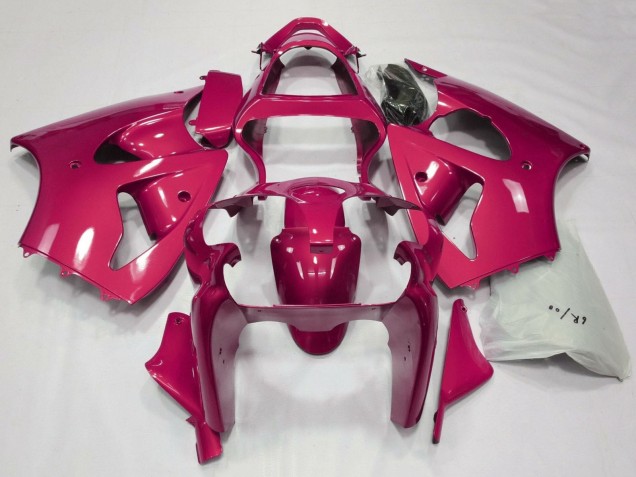 2000-2002 Hot Pink Kawasaki ZX6R Motorcycle Fairings Canada