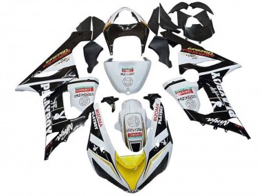 2005-2006 White Black Yellow Red Rizoma Playboy Kawasaki ZX6R Motorcycle Fairings Canada