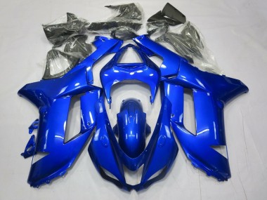 2007-2008 Blue Kawasaki ZX6R Motorcycle Fairings Canada