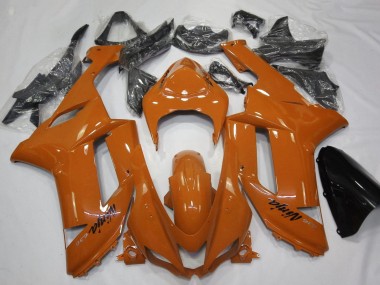 2007-2008 Orange Black Kawasaki ZX6R Motorcycle Fairing Canada