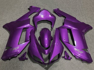 2007-2008 Purple Kawasaki ZX6R Motorcycle Fairings Canada