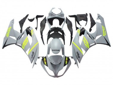 2009-2012 Grey Yellow Black Kawasaki ZX6R Motorcycle Fairings Canada