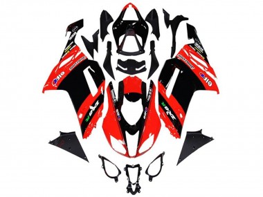 2013-2018 Red Black Elf Kawasaki ZX6R Motorcycle Fairings Canada