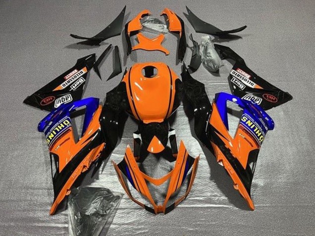 2013-2018 Orange Blue Black Kawasaki ZX6R Motorcycle Fairings Canada