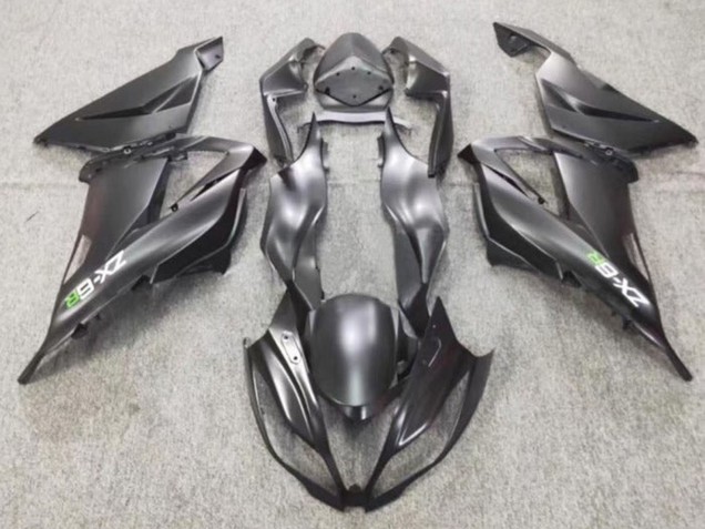 2013-2018 Matte Grey Kawasaki ZX6R Motorcycle Fairings Canada