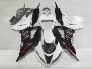 2013-2018 White Black Red RSS Kawasaki ZX6R Motorcycle Fairings Canada
