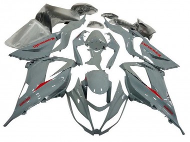 2013-2018 Nardo Grey Red Kawasaki ZX6R Motorcycle Fairing Canada