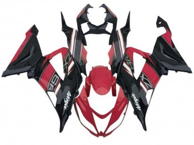 2013-2018 Red Black White Kawasaki ZX6R Motorcycle Fairings Canada