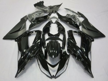 2013-2018 Glossy Black Matte Black Kawasaki ZX6R Motorcycle Fairing Canada