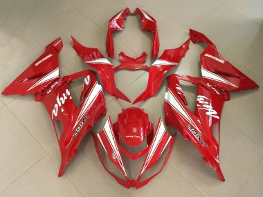 2013-2018 Red White Kawasaki ZX6R Motorcycle Fairings Canada