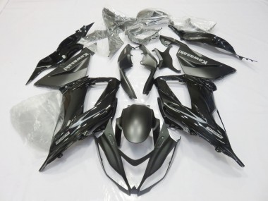 2013-2018 Glossy Black Matte Black Kawasaki ZX6R Motorcycle Fairings Canada