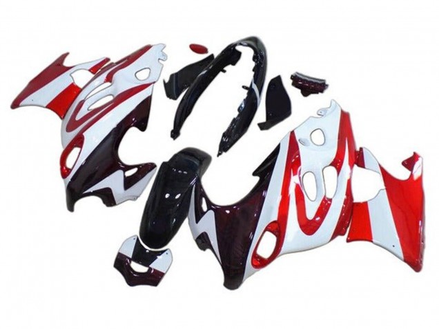 2004-2006 Glossy Black White Red Suzuki GSX600F/GSX750F Motorcycle Fairings Canada