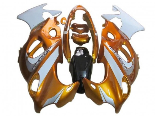 2004-2006 Orange White Suzuki GSX600F/GSX750F Motorcycle Fairings Canada
