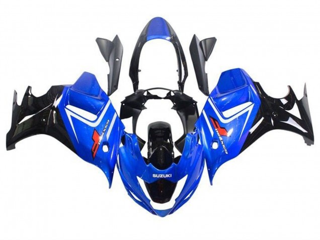 2008-2013 Blue White Glossy Black Suzuki GSX650F Motorcycle Fairings Canada