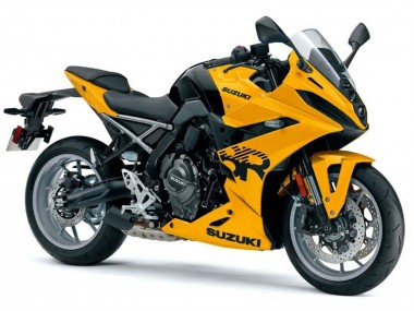 2024-2025 Yellow Suzuki GSX8R Motorcycle Fairings Canada