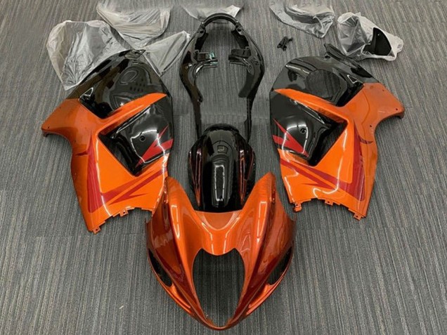 1996-2007 Orange Black Red Suzuki GSXR 1300 Hayabusa Motorcycle Fairings Canada