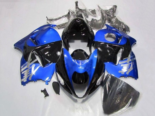 1996-2007 Blue Chrome Black Suzuki GSXR 1300 Hayabusa Motorcycle Fairings Canada
