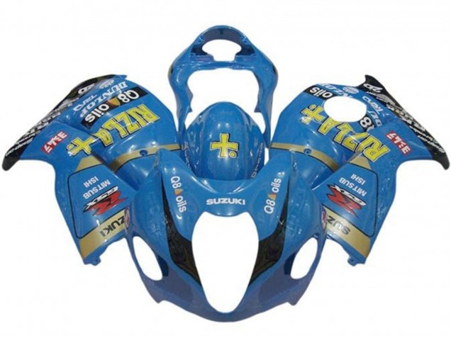 1996-2007 Blue Gold Black Rizla Suzuki GSXR 1300 Hayabusa Motorcycle Fairings Canada