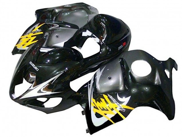 1996-2007 Glossy Black Silver Yellow Suzuki GSXR 1300 Hayabusa Motorcycle Fairings Canada