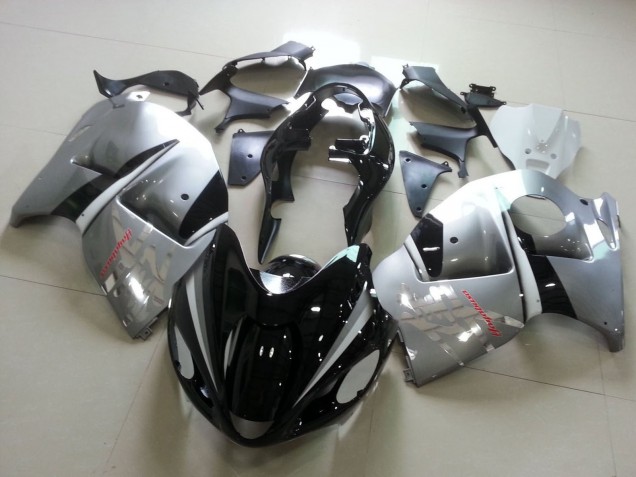 1996-2007 Glossy Black Silver Chrome Suzuki GSXR 1300 Hayabusa Motorcycle Fairings Canada
