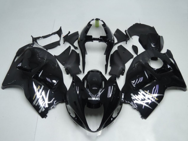 1996-2007 Glossy Black White Decal Suzuki GSXR 1300 Hayabusa Motorcycle Fairings Canada