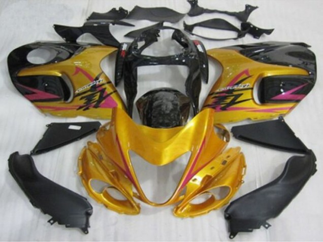 1996-2007 Gold Black Pink Suzuki GSXR 1300 Hayabusa Motorcycle Fairings Canada