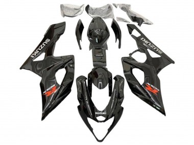 2005-2006 Glossy Black Red Grey Suzuki GSXR 1000 Motorcycle Fairings Canada