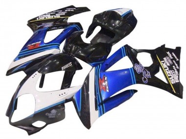 2005-2006 Glossy Black Blue White Corona Suzuki GSXR 1000 Motorcycle Fairings Canada