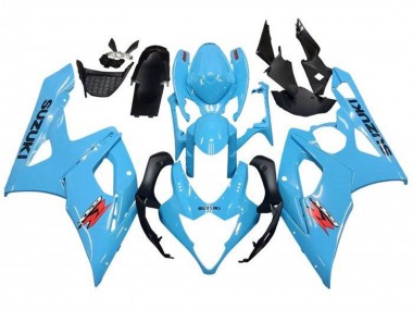2005-2006 Light Blue Black Red Suzuki GSXR 1000 Motorcycle Fairings Canada