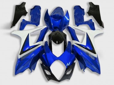 2005-2006 White Blue Black Suzuki GSXR 1000 Motorcycle Fairing Canada